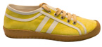 Yellow suede with Mustard detail